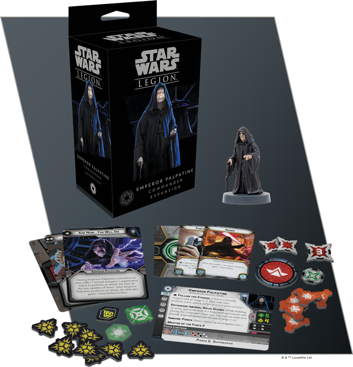 Star Wars Legion- Emperor Palpatine